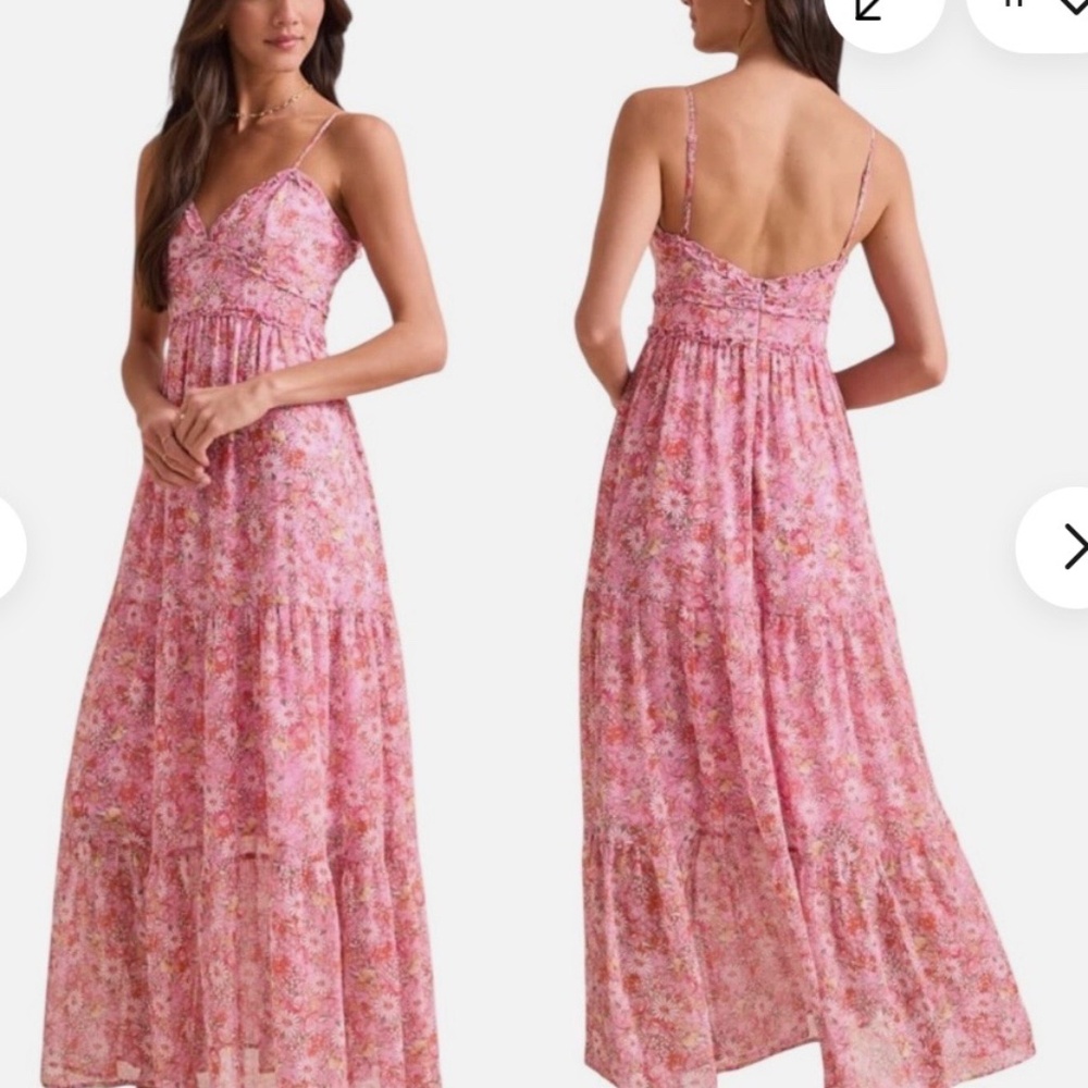 Altar’d State Kezia Floral Maxi Dress
